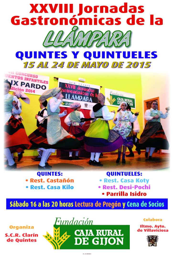 CARTEL LLÁMPARA 2015